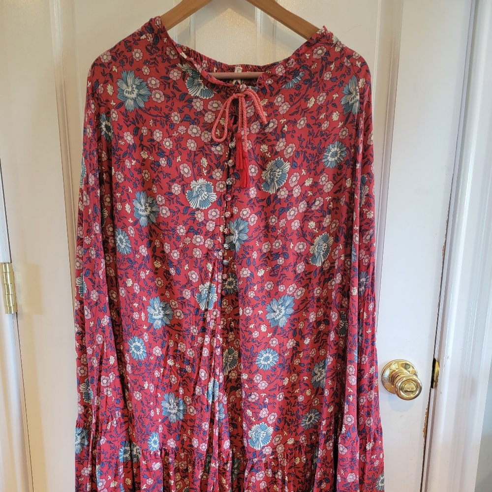 Spell Designs Folktown Skirt XS Red Wine